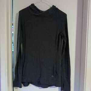 GapFit Women's Breathe Women's Pullover Hoodie Grey SZ XS